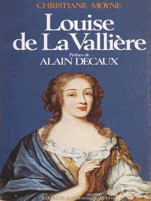 cover image of Louise de La Vallière